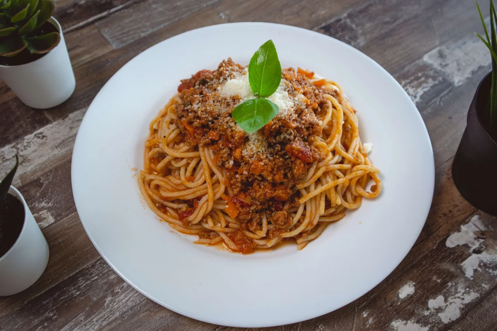 levná jídla - Spaghetti Bolognese