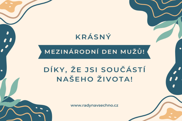 Krásný Mezinárodní den mužů!